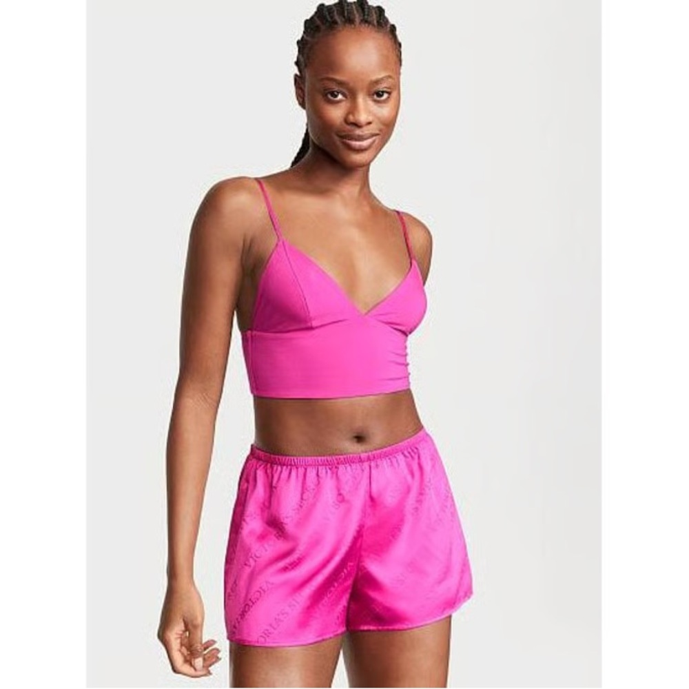 Victoria's Secret Fuchsia Pajama Set